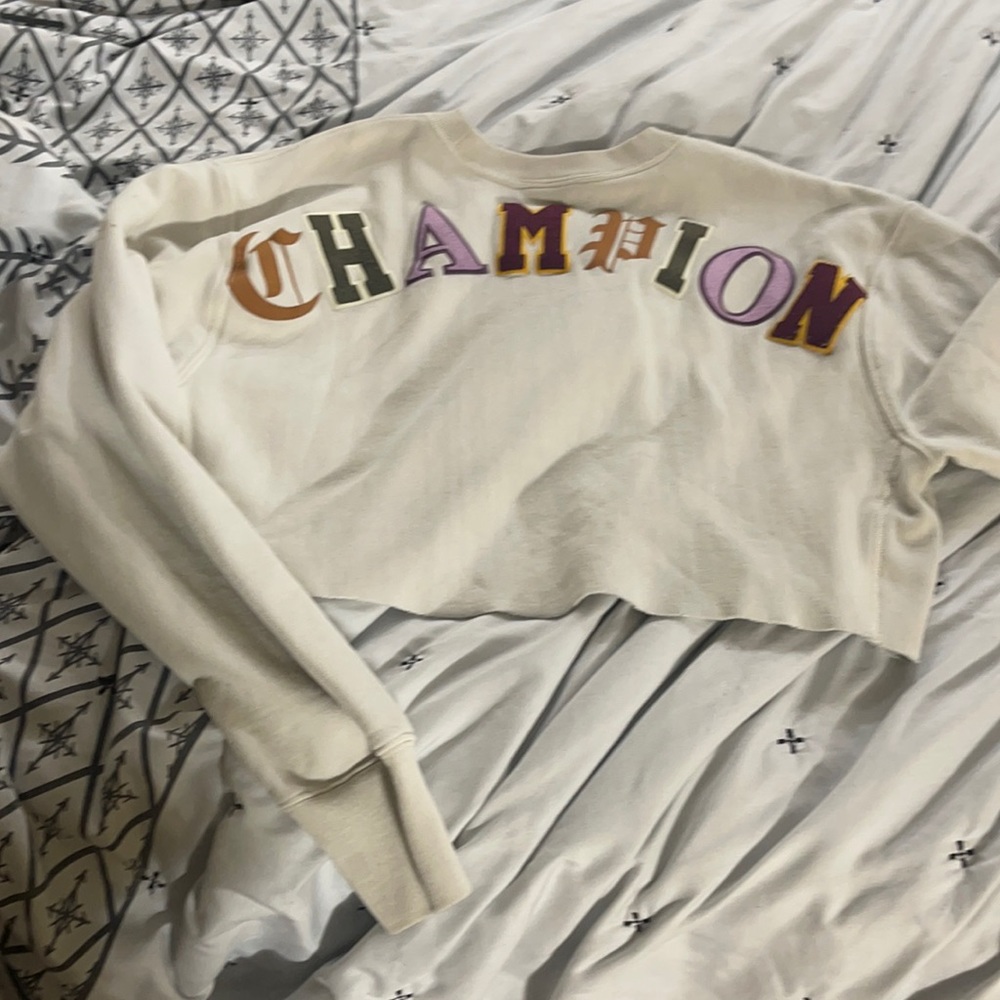 Champion cropped crew neck